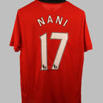 Manchester United 2009-10 Nani Home Kit (L)