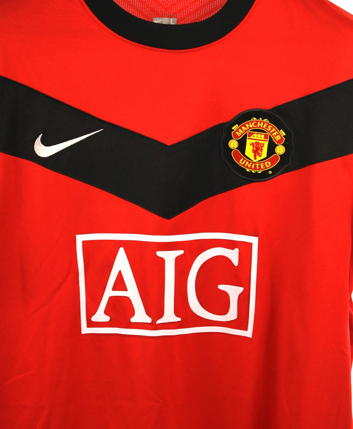 Manchester United 2009-10 Nani Home Kit (L)