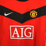 Manchester United 2009-10 Nani Home Kit (L)