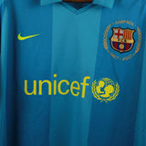 Barcelona 2007-08 Ronaldinho Away Kit (XL)