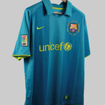 Barcelona 2007-08 Ronaldinho Away Kit (XL)