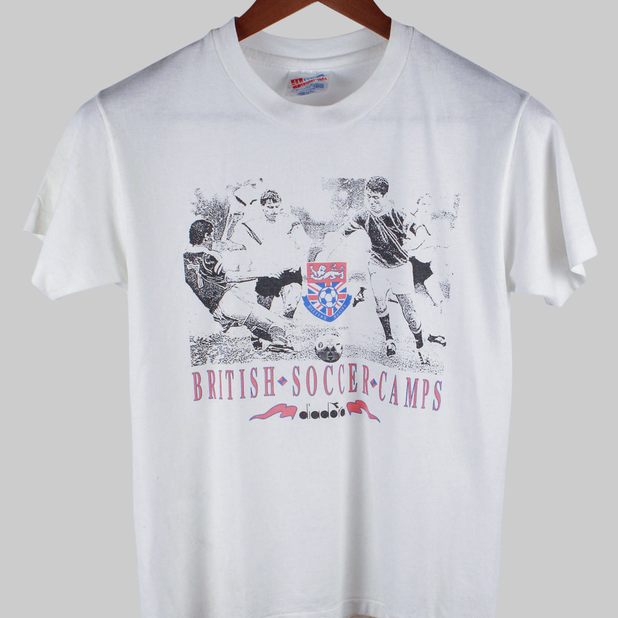 British Soccer Camp Vintage T-Shirt Kit (L)