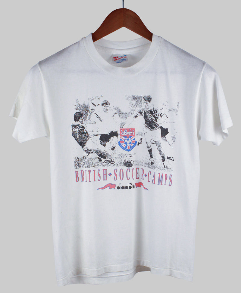 British Soccer Camp Vintage T-Shirt Kit (L)