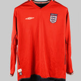 England 2002 Long Sleeve Away Kit (L)