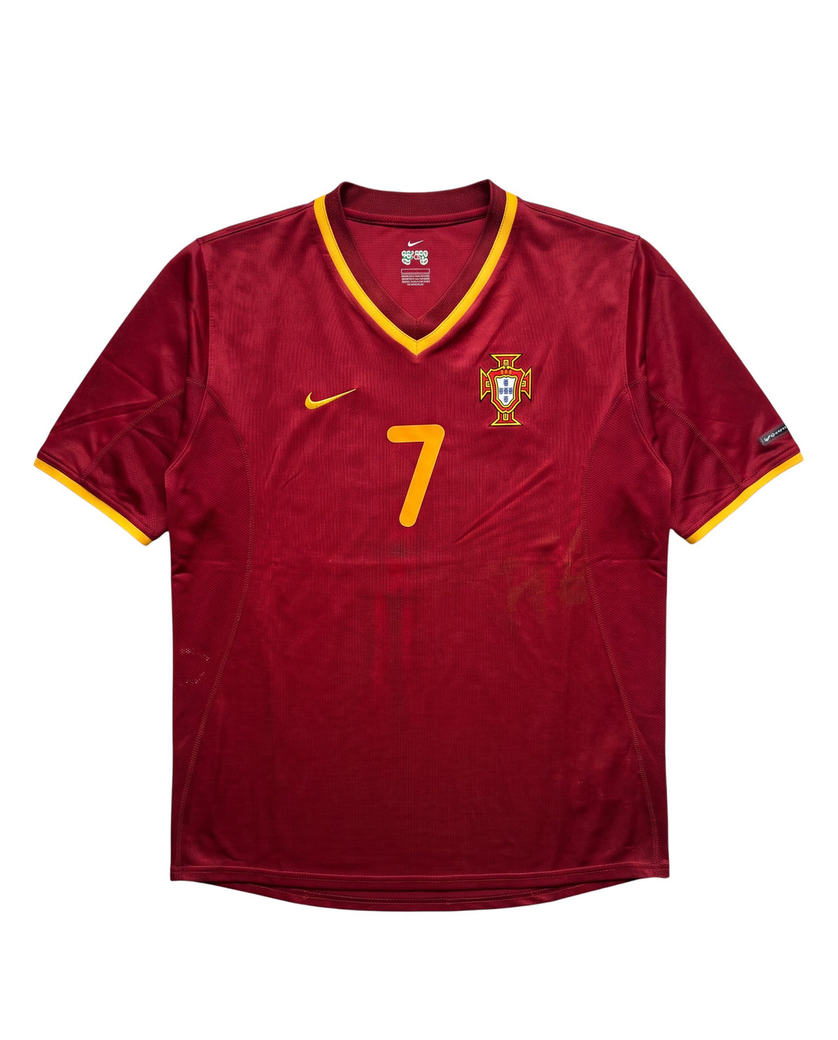 Portugal 2000-01 Figo Home Kit  (S)