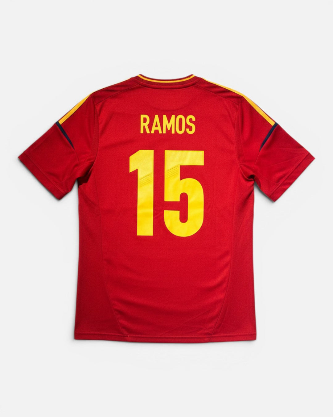 Spain 2011-12 Ramos home vintage football shirt, size S.