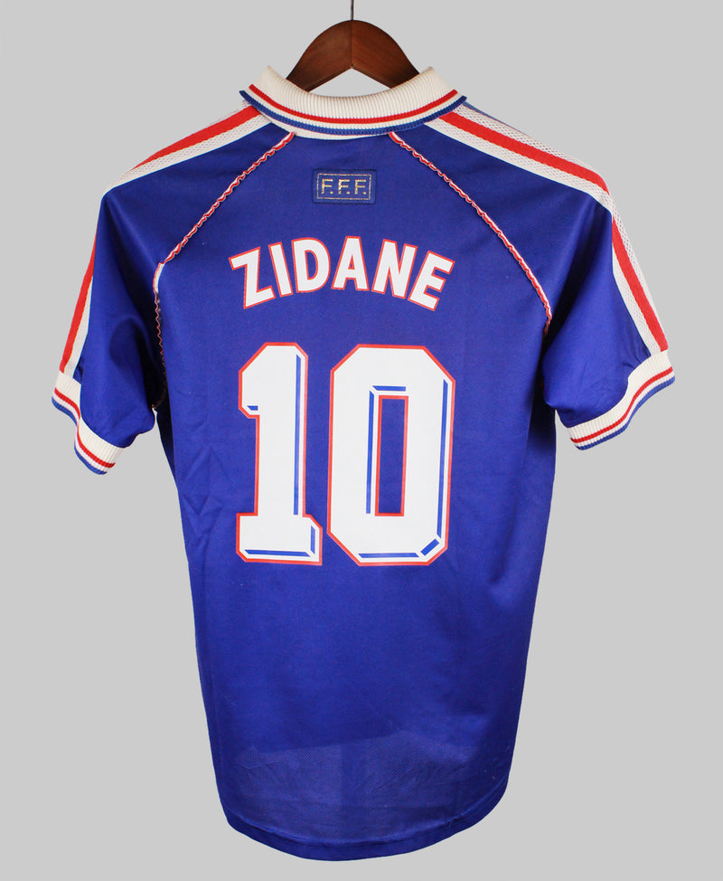 France 1998-99 Zidane Home Kit (YL)