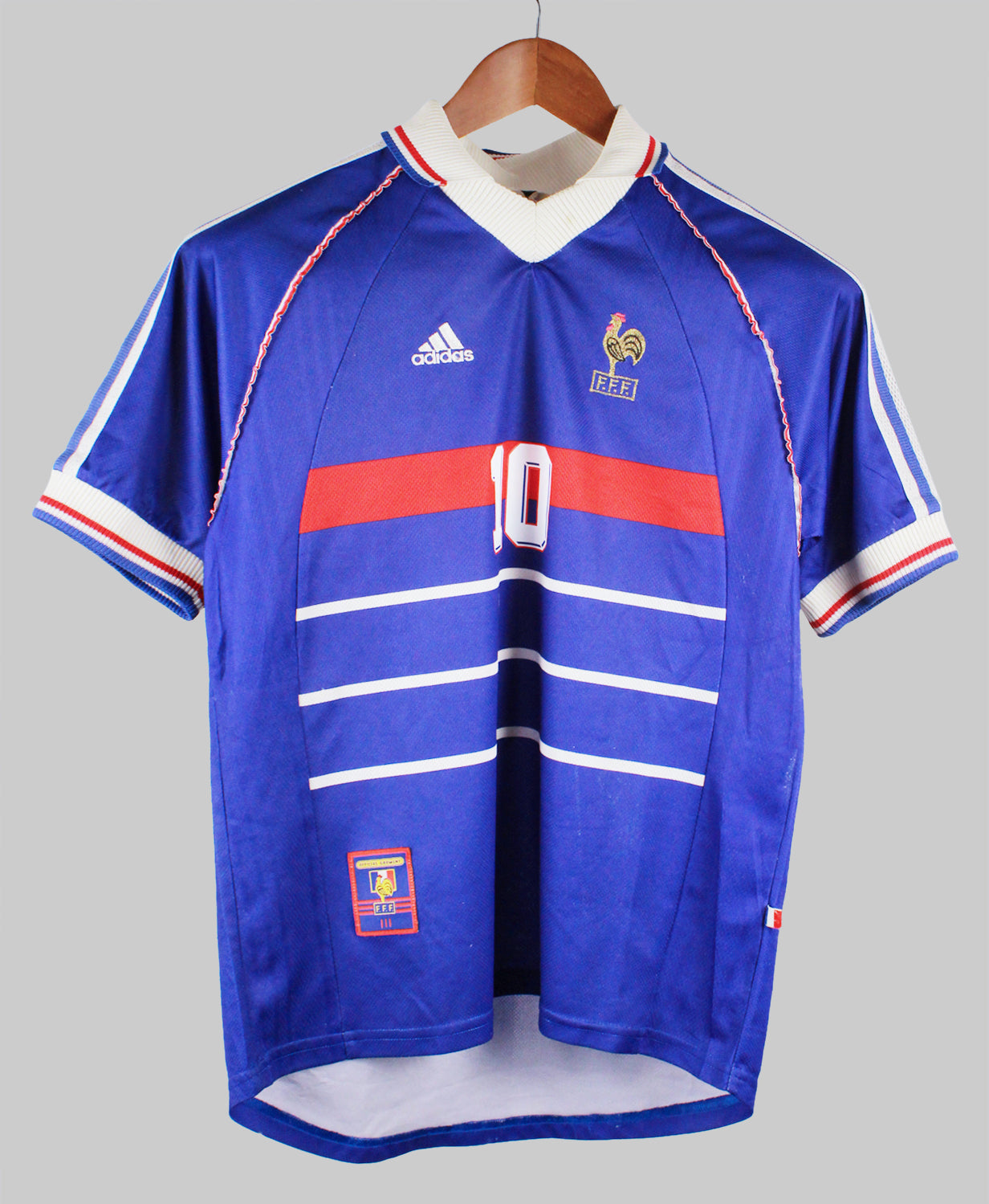 France 1998-99 Zidane Home Kit (YL)
