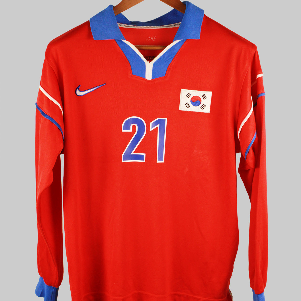South Korea 1998-99 D G Lee Home Long Sleeve Kit (M)