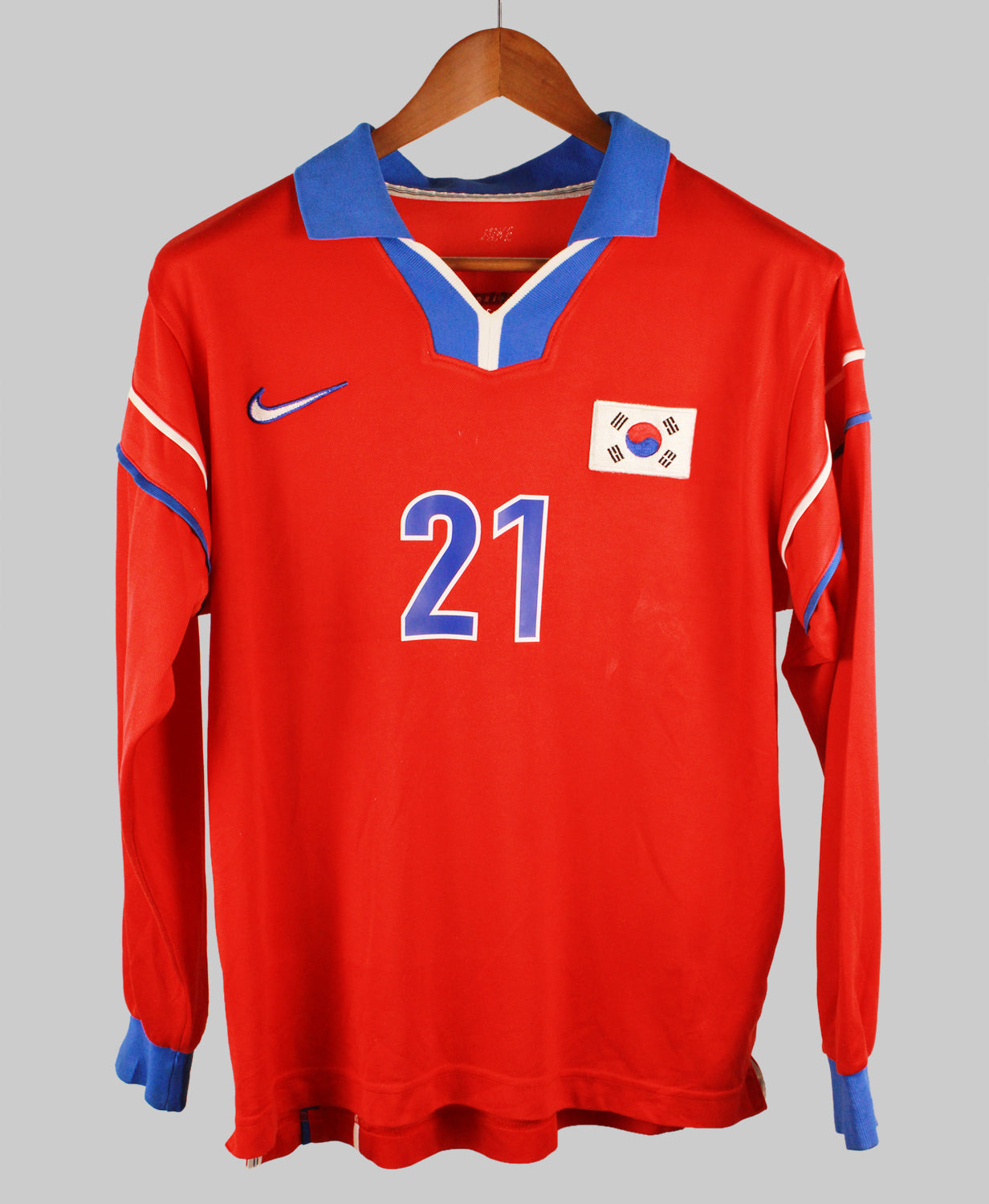 South Korea 1998-99 D G Lee Home Long Sleeve Kit (M)