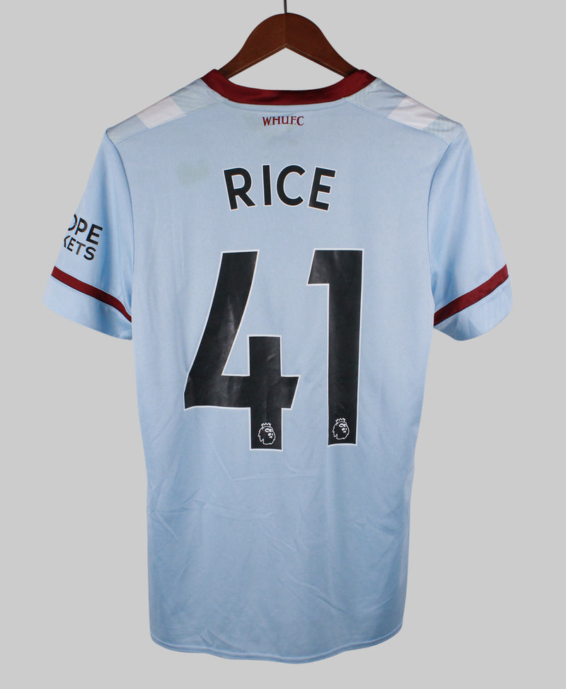 West Ham 2021-22 Rice Away Kit (M)