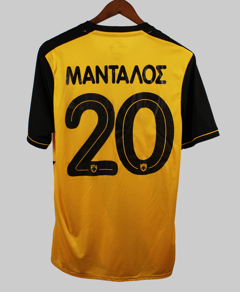 AEK Athens 2020-21 Mantalos Home Kit [W/ Tags] (L)