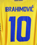 Sweden 2007-08 Ibrahimovic Home Long Sleeve Kit (XL)