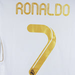 Real Madrid 2012-13 Ronaldo Home Long Sleeve Kit (YXL)