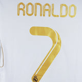 Real Madrid 2012-13 Ronaldo Home Long Sleeve Kit (YXL)