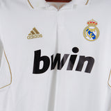 Real Madrid 2012-13 Ronaldo Home Long Sleeve Kit (YXL)
