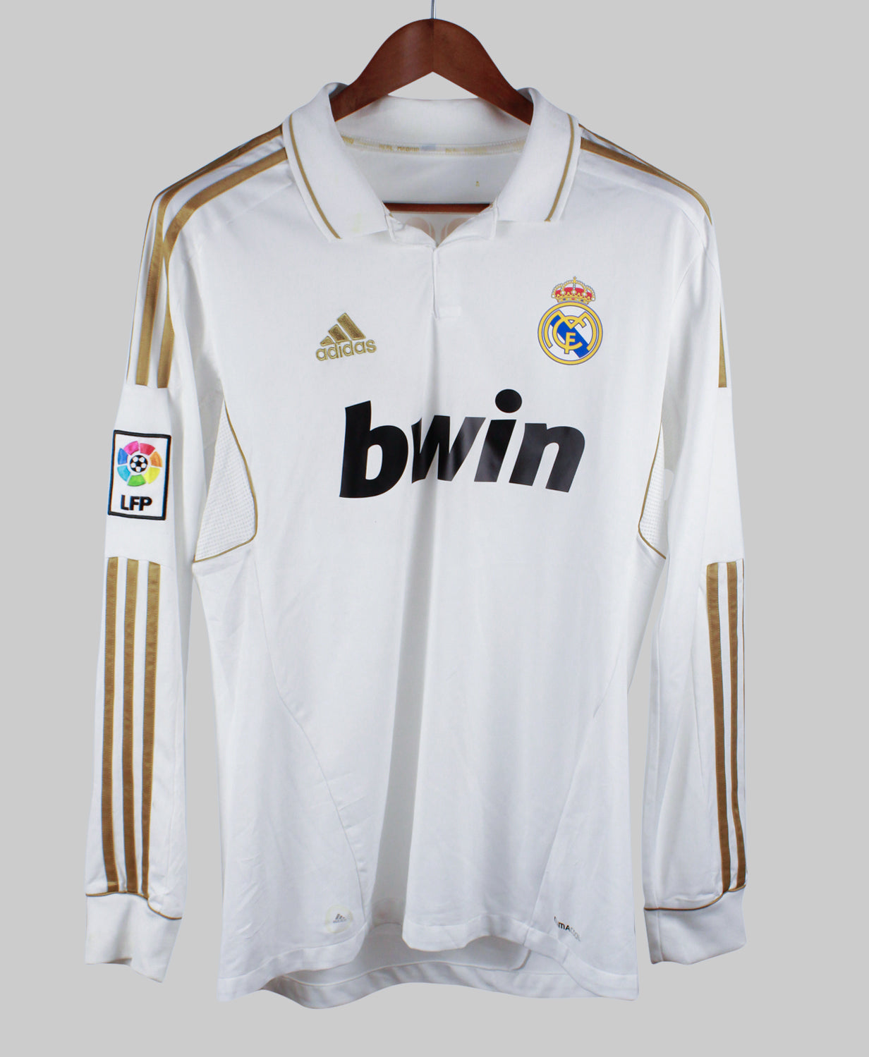 Real Madrid 2012-13 Ronaldo Home Long Sleeve Kit (YXL)