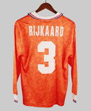 Netherlands 1994-95 Rijkaard Home Long Sleeve Kit (L)