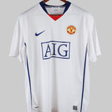 Manchester United 2008-09 Ronaldo Away Kit (L)