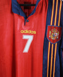 Spain 1996-97 Guardiola Home Kit  (L)