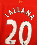 Liverpool 2016-17 Lallana Home jersey shirt