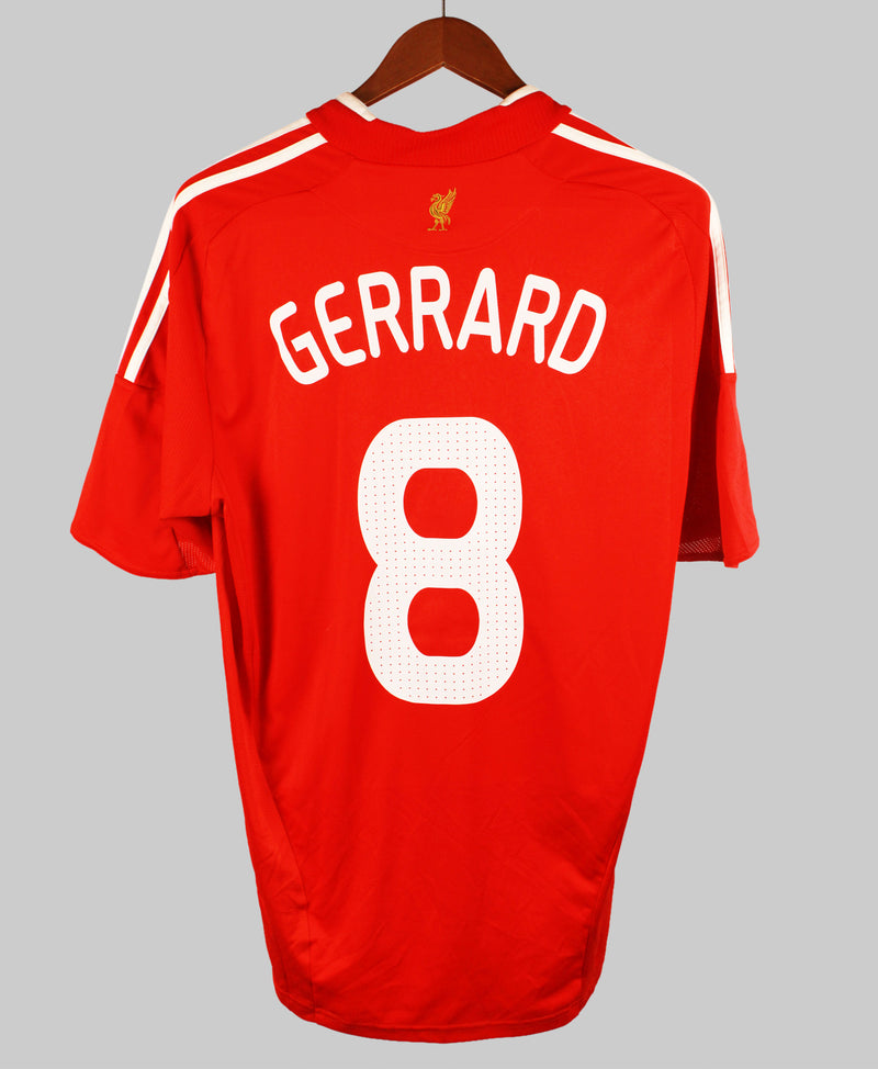 Liverpool 2008-09 Gerrard Home Kit (L)