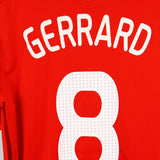 Liverpool 2008-09 Gerrard Home Kit (L)