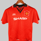Manchester United 1994-95 Cantona Youth Home Kit (YL)