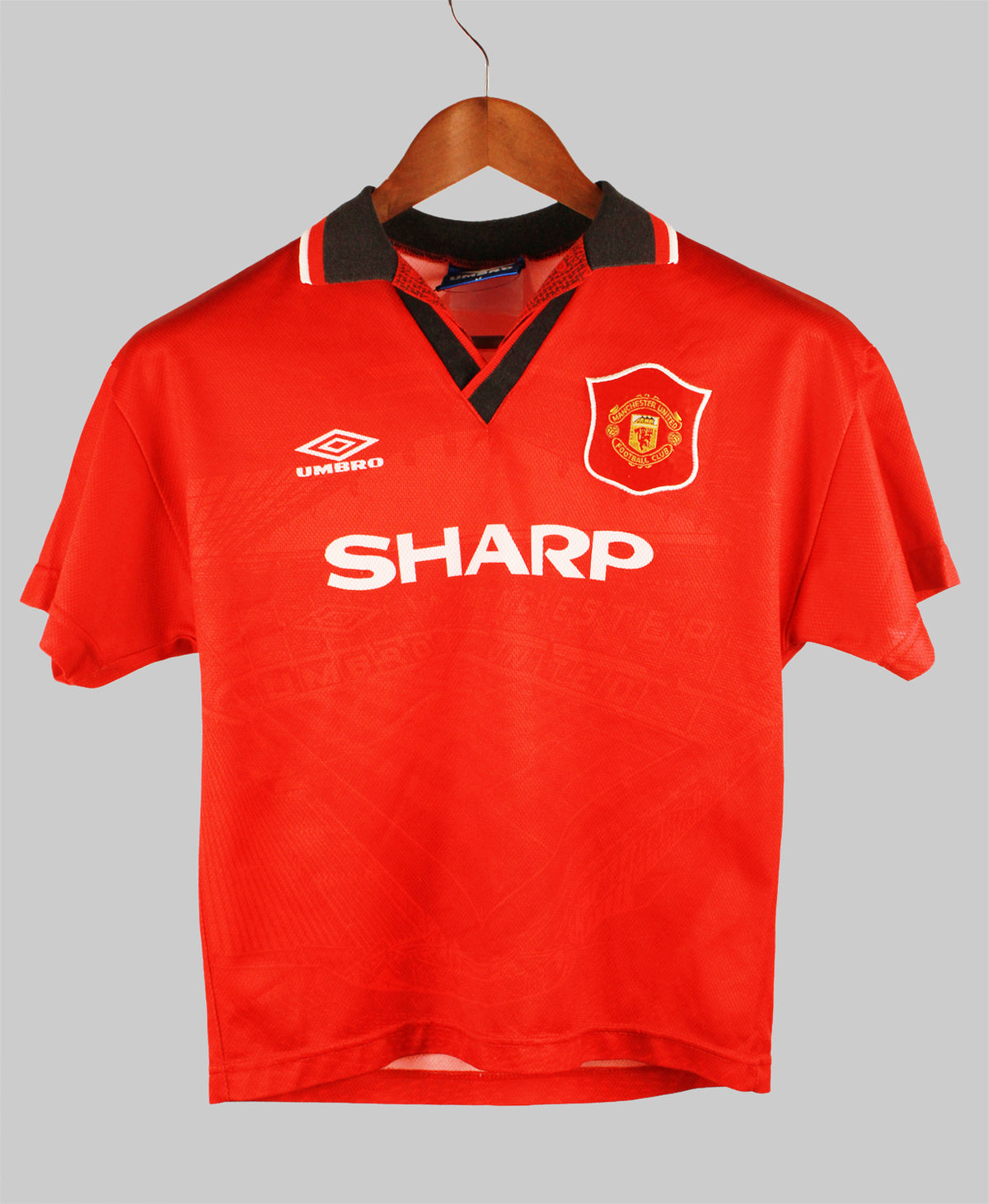 Manchester United 1994-95 Cantona Youth Home Kit (YL)