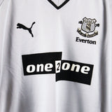 Everton 2001-02 Campbell Away Kit  (XL)