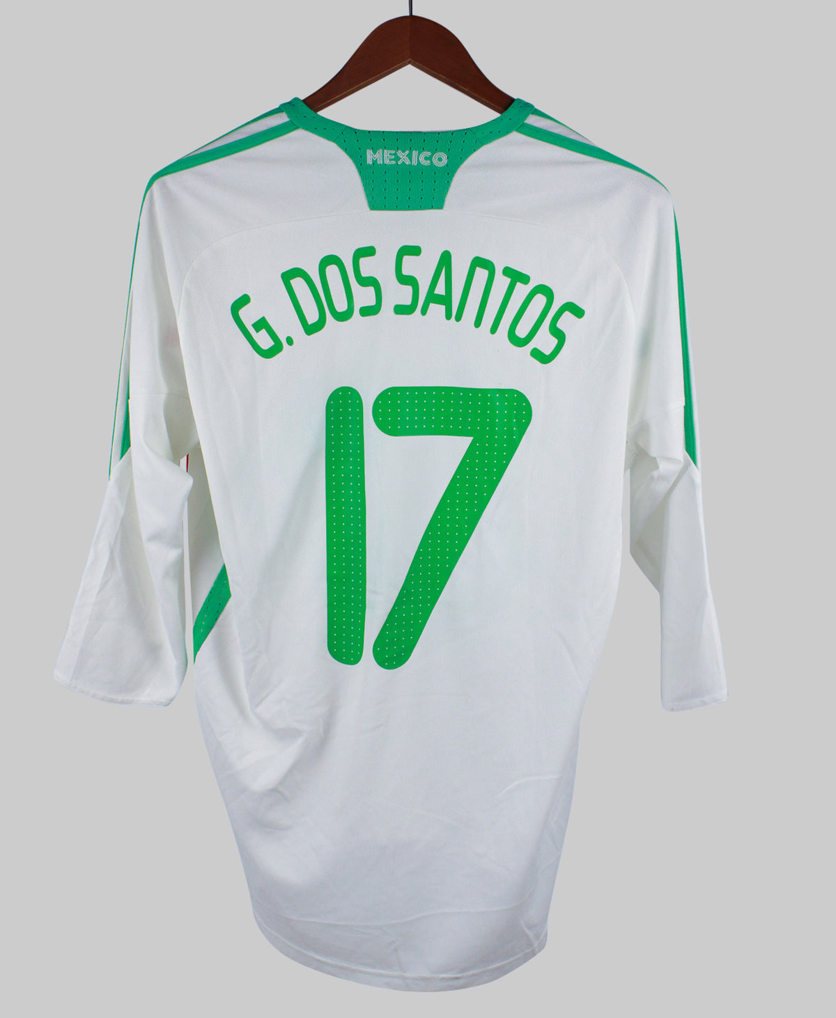 Mexico 2008-09 G. Dos Santos Away Kit (L)