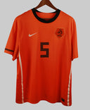 Netherlands 2010 Van Bronckhorst Home jersey shirt