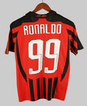 AC Milan 2007-08 Ronaldo Youth Home Kit (YXL)