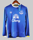 Everton 2016-17 Lukaku Long Sleeve Home Kit [w/tags] (M)