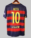 Barcelona 2015-16 Messi Home Kit  (L)
