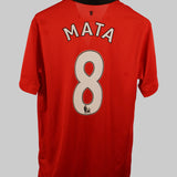 Manchester United 2013-14 Mata Home jersey shirt (L)