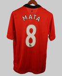 Manchester United 2013-14 Mata Home jersey shirt (L)