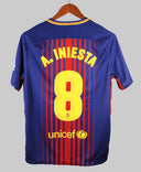 Barcelona 2014-15 A. Iniesta Home Kit (S)