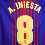 Barcelona 2014-15 A. Iniesta Home Kit (S)