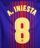 Barcelona 2014-15 A. Iniesta Home Kit (S)