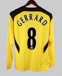 Liverpool 2008-09 Gerrard Long Sleeve Home Kit  (L)