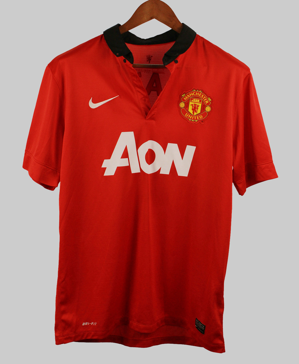 Manchester United 2013-14 Mata Home jersey shirt (L)