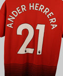 Manchester United 2018/2019 Ander Herrera Home shirt jersey Kit (L)