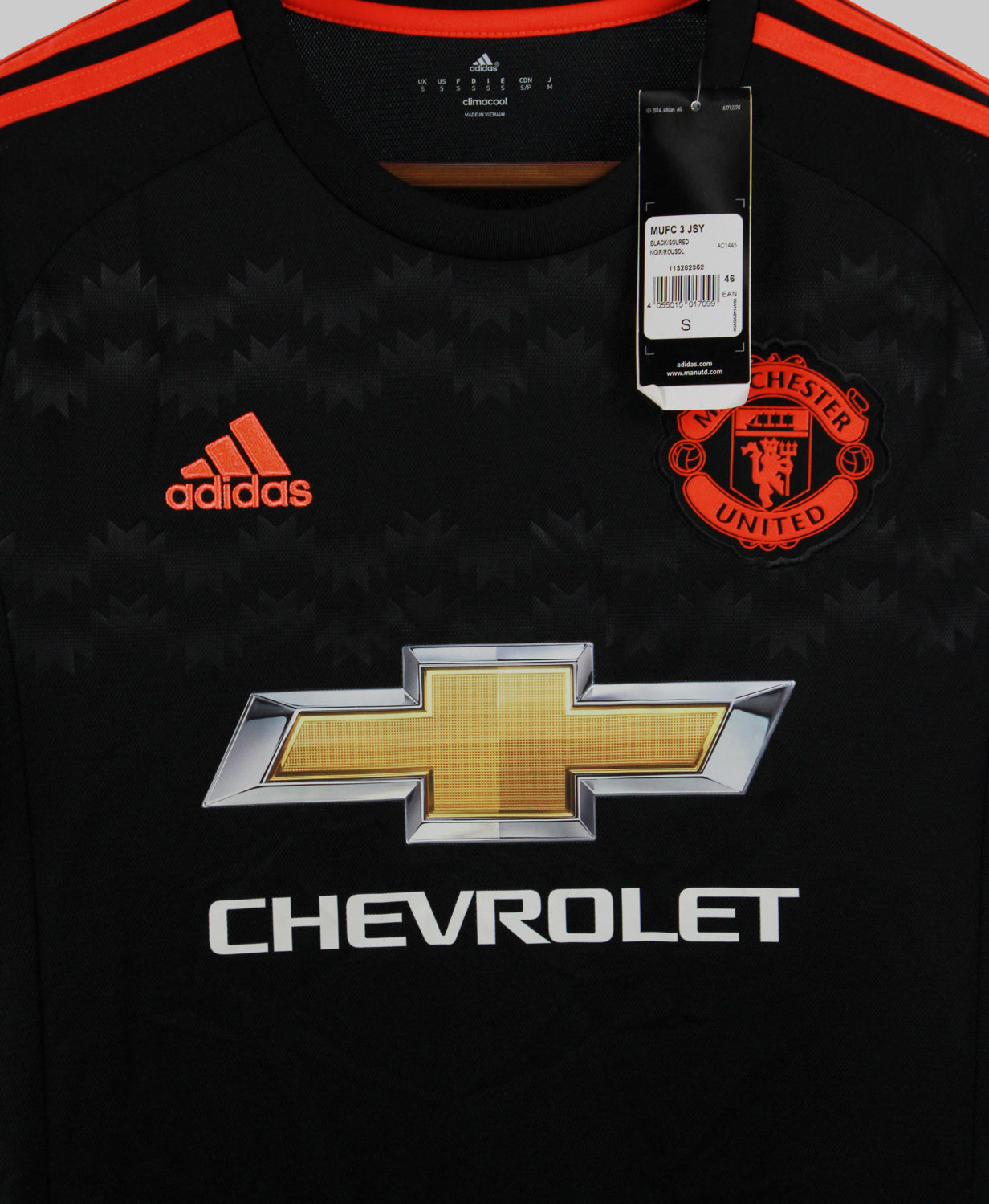 Manchester United 2015/2016 Martial Third Kit W/Tags (S)