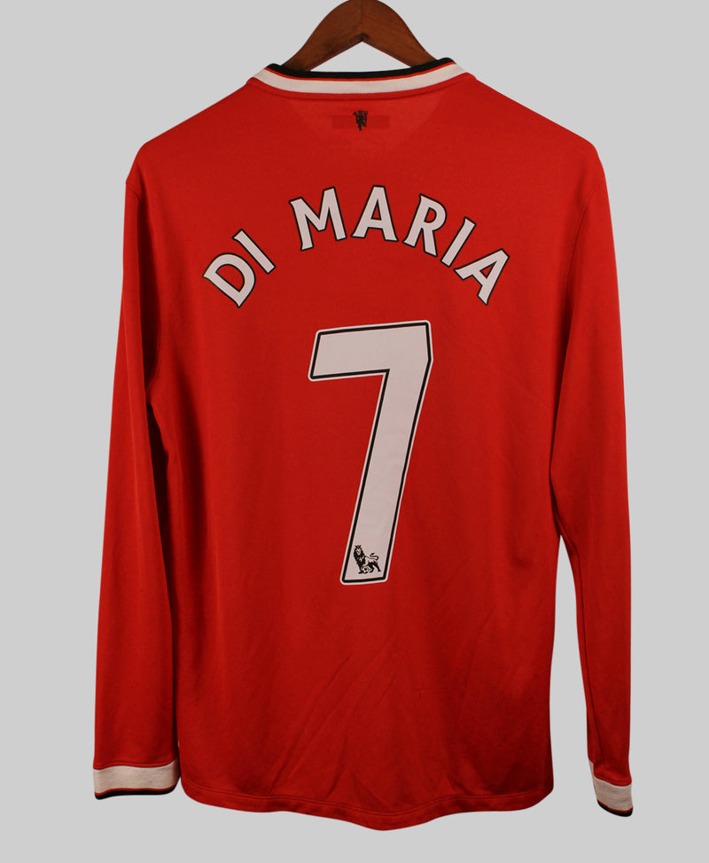 Manchester United 2014-15 Di Maria Long Sleeve Home Kit (L)
