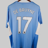 Manchester City 2021-22 De Bruyne Home Kit (XL)