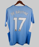 Manchester City 2021-22 De Bruyne Home Kit (XL)