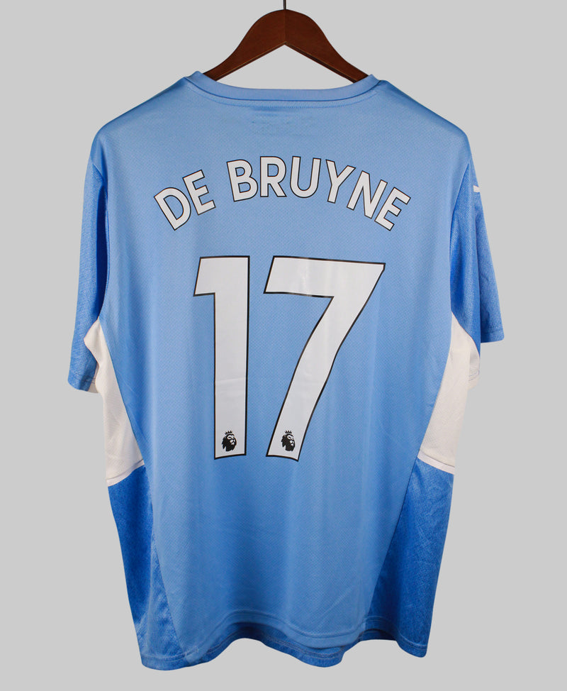 Manchester City 2021-22 De Bruyne Home Kit (XL)