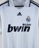 Real Madrid 2008-09 V. Nistelrooy Home Kit  (M)