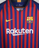 Barcelona 2018-19 Messi Home Kit (L)